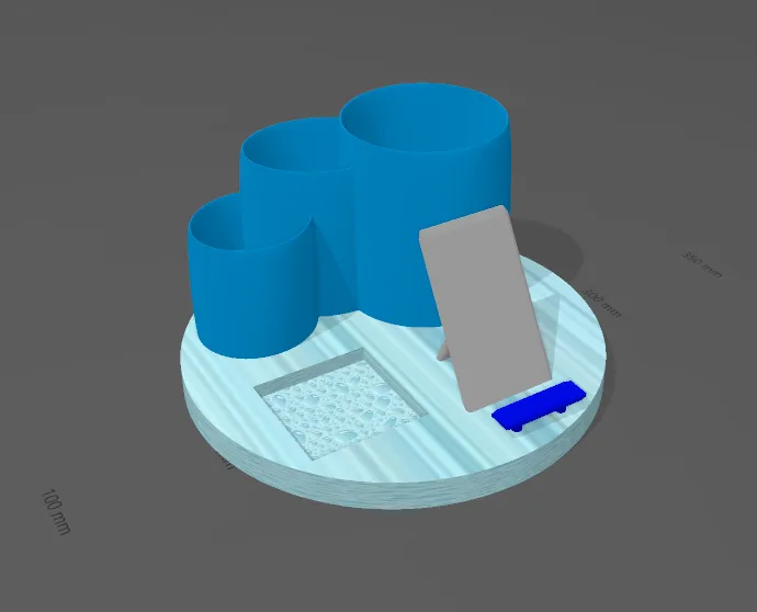 Tiêu đề văn phòng phụ kiện Tóm tắt tô một cây bút chì màu