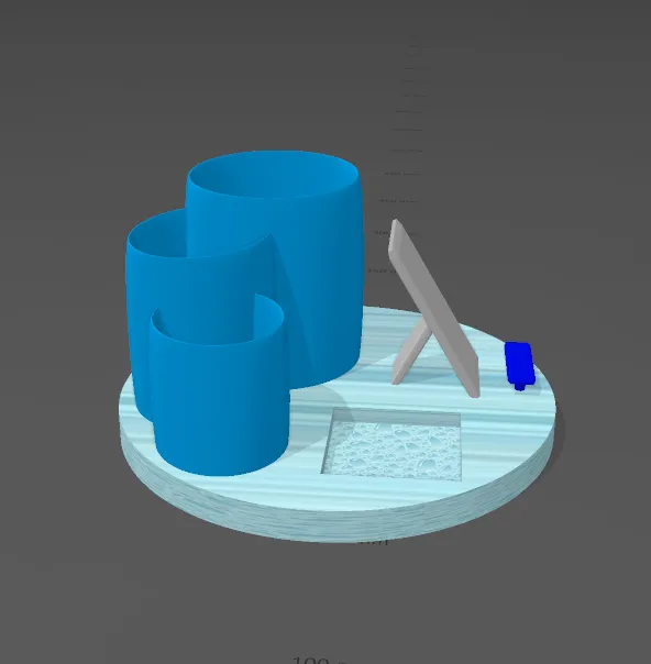 Tiêu đề văn phòng phụ kiện Tóm tắt tô một cây bút chì màu