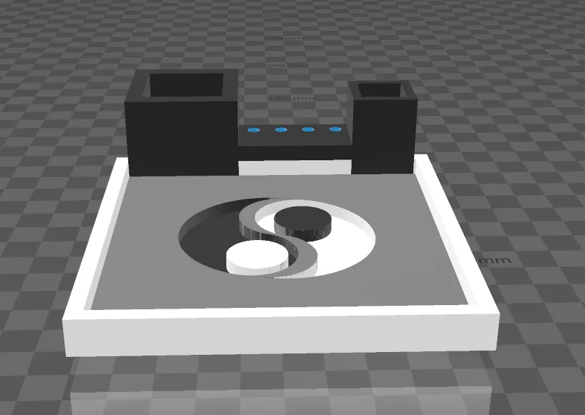 Tiểu Cảnh "Jardin Zen" Kèm Cào