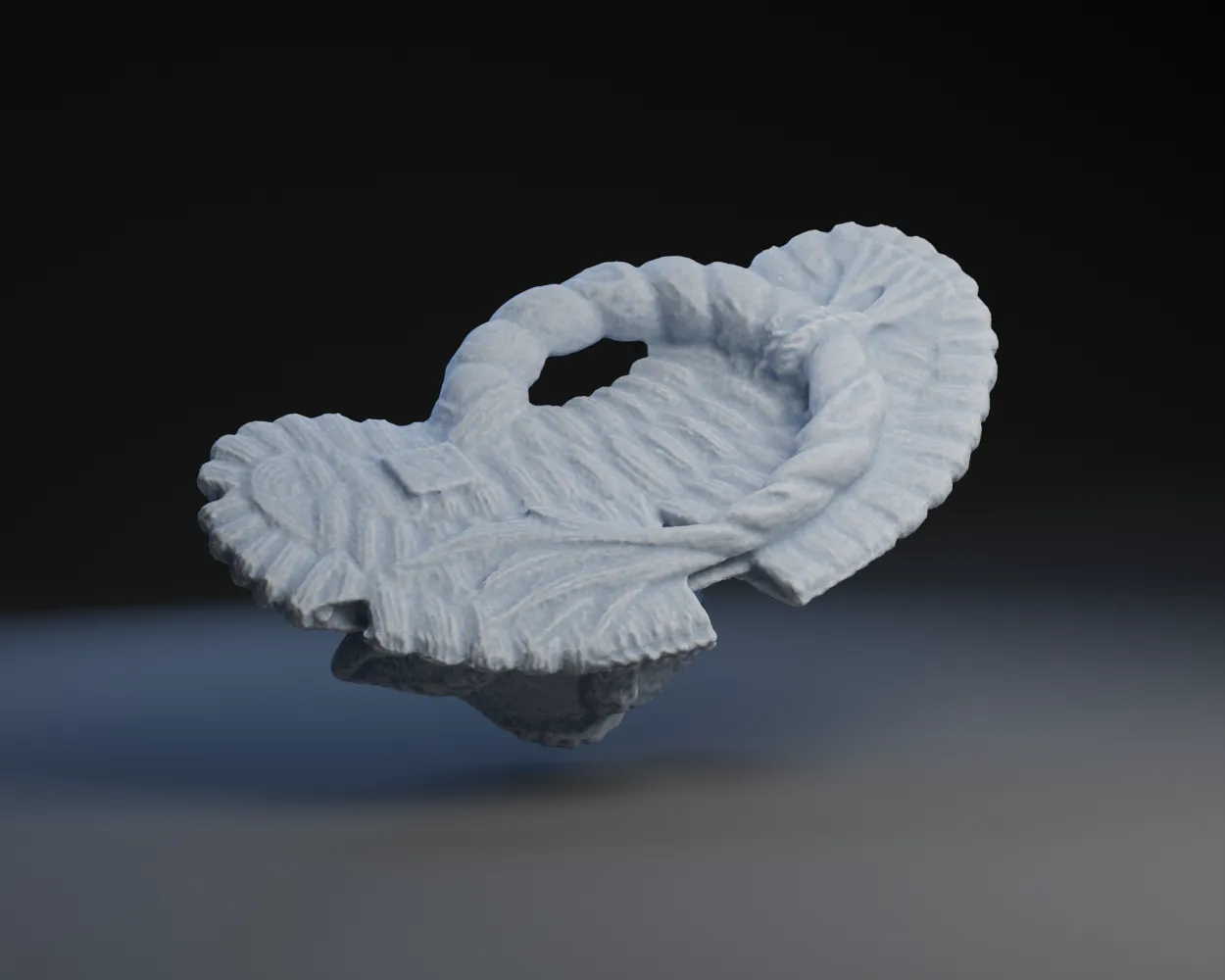 Tiêu đề Hai con cóc trên chiếc thuyền cát nổi Netsuke Tóm tắt