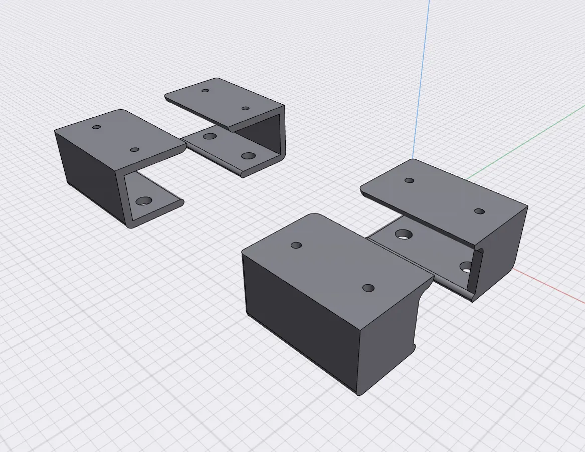 Ke Đỡ Laptop Dưới Gầm Bàn