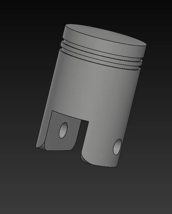 Tiêu đề Thẻ chìa khóa Piston Tóm tắt Porte clé en forme de piston