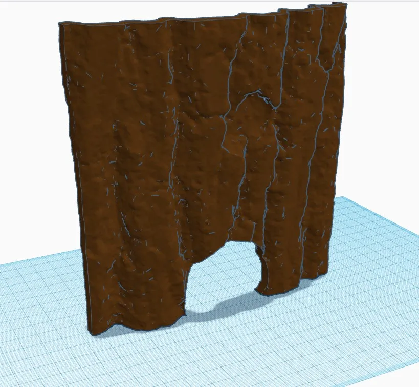 Tiêu đề bức tường vỏ cây có lỗ mở cho chuồng nuôivòng bao