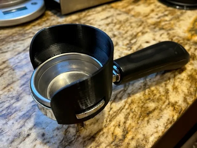 Phễu hứng cà phê xay cho máy Eureka