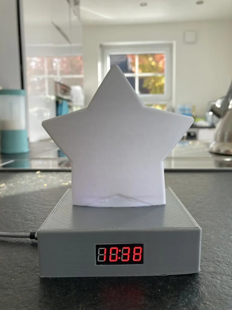 ESP8266 base for children light clock