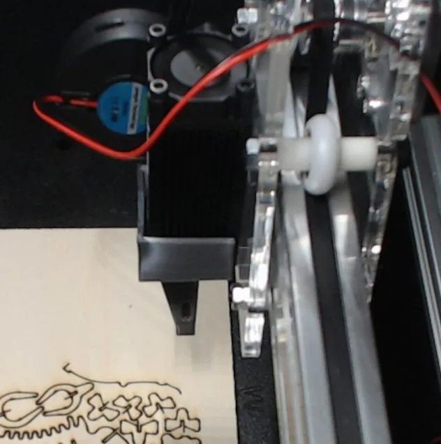 Bộ Trợ Khí Cho Máy Cắt Laser 30x30 + Quạt Ly Tâm 5015