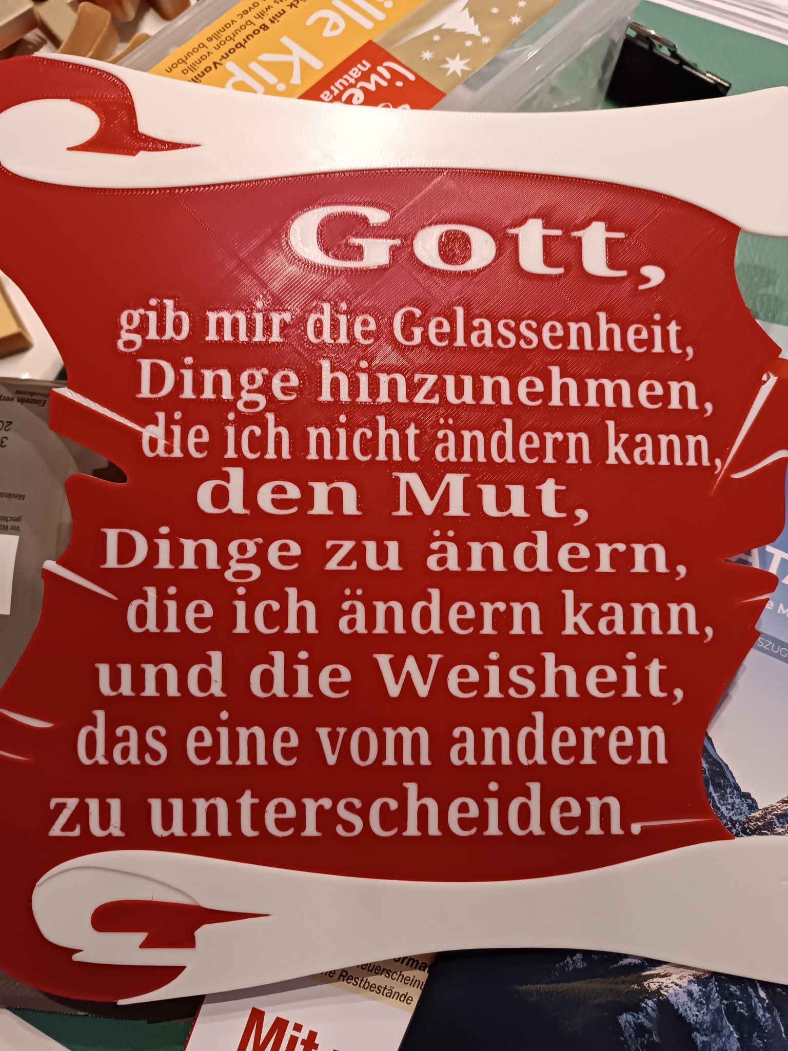 Tiêu đề Gott gebe mir Tóm tắt ein sehr nützlicher Spruch DANH M