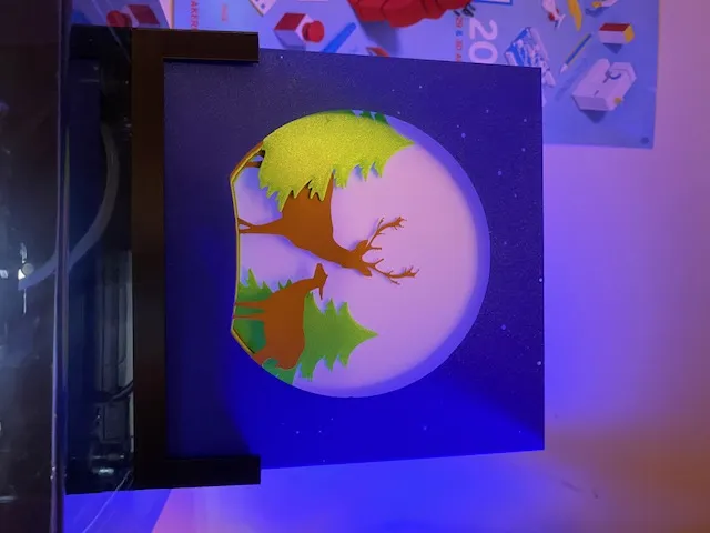 Tiêu đề Hộp bóng cảnh hươu Tóm tắt Tạo câu chuyện của ri