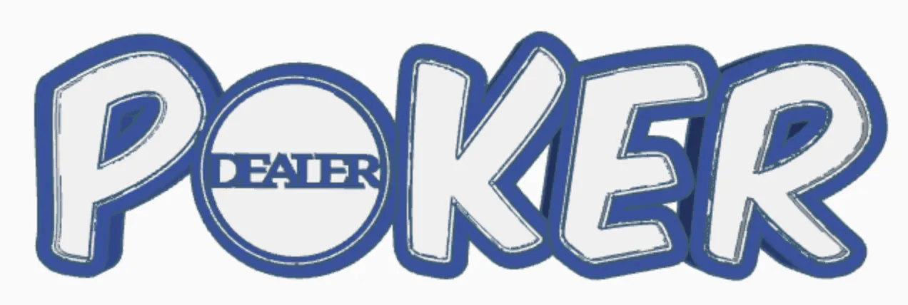 Tiêu đề POKER LED- Nút đại lý Lampe mit Tóm tắt POKER cũng như