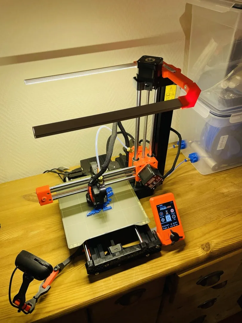 Tiêu đề Thanh đèn LED tốt hơn cho Prusa MINI có Bộ điều chỉnh