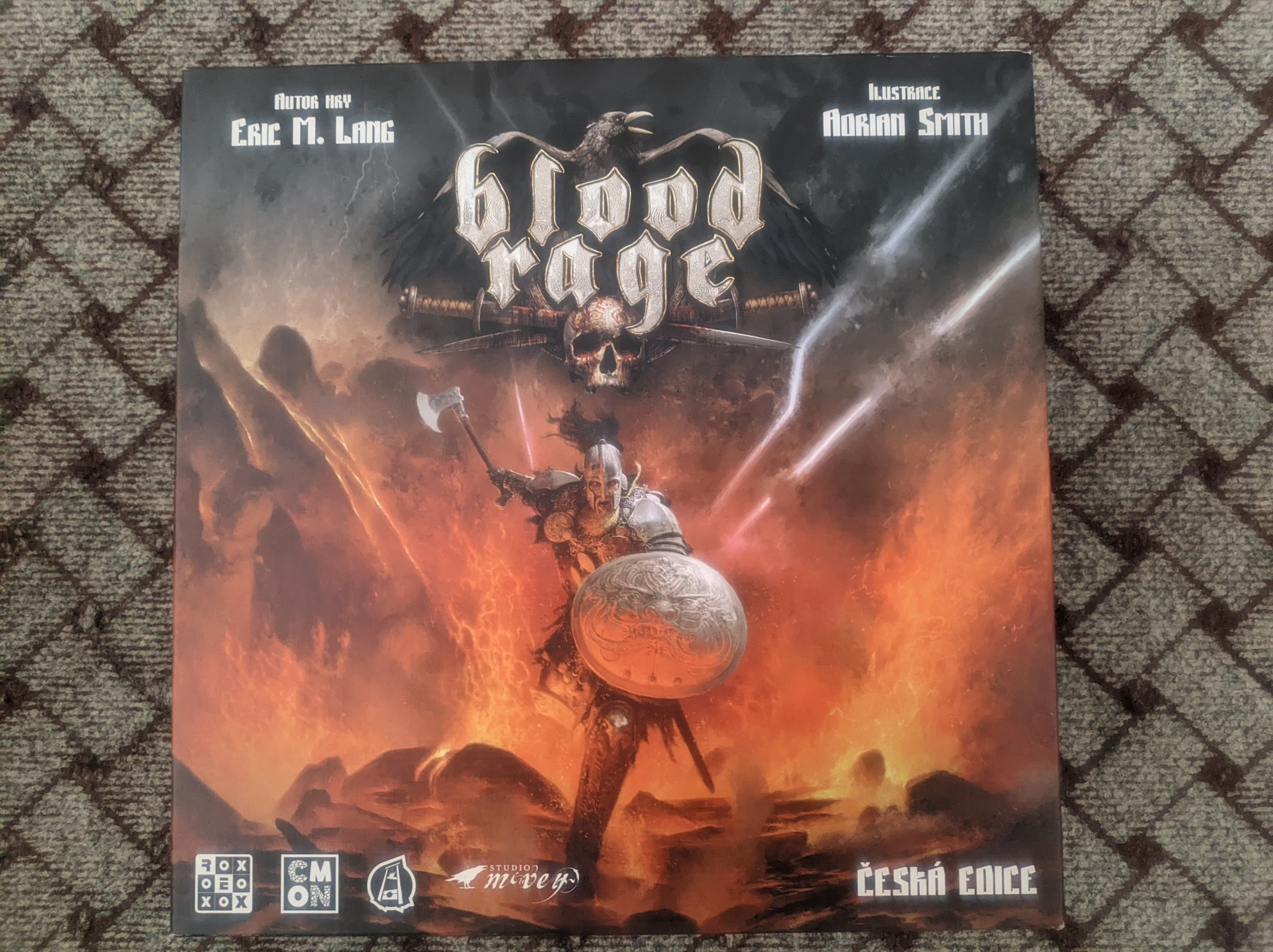 Hộp đựng Blood Rage (không bản mở rộng)
