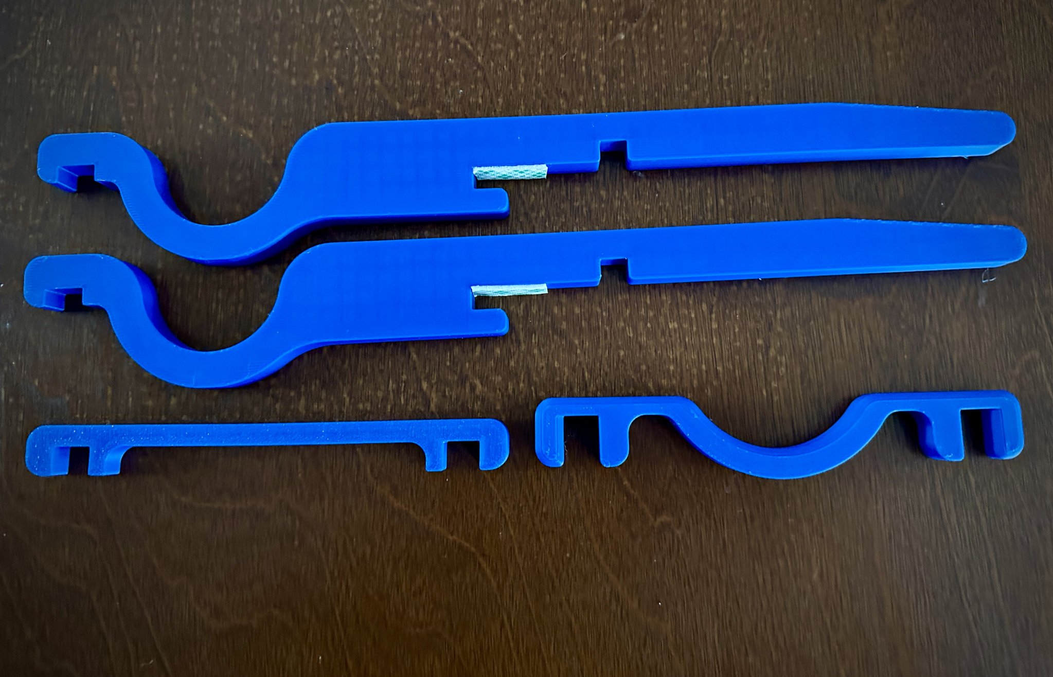 Bike trainer iPad mount