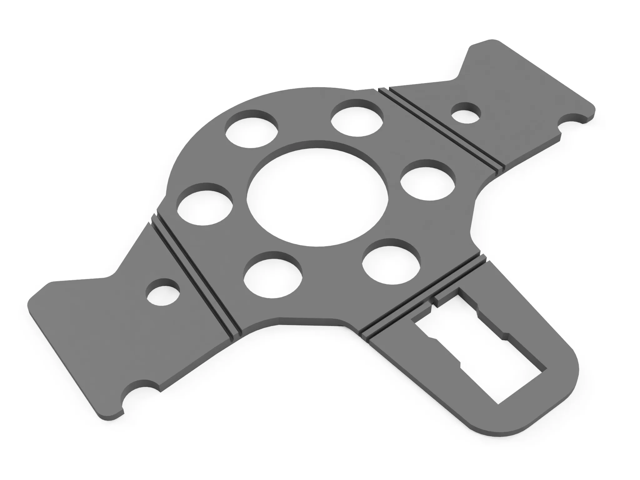 Logitech G923 wheel button face plate.