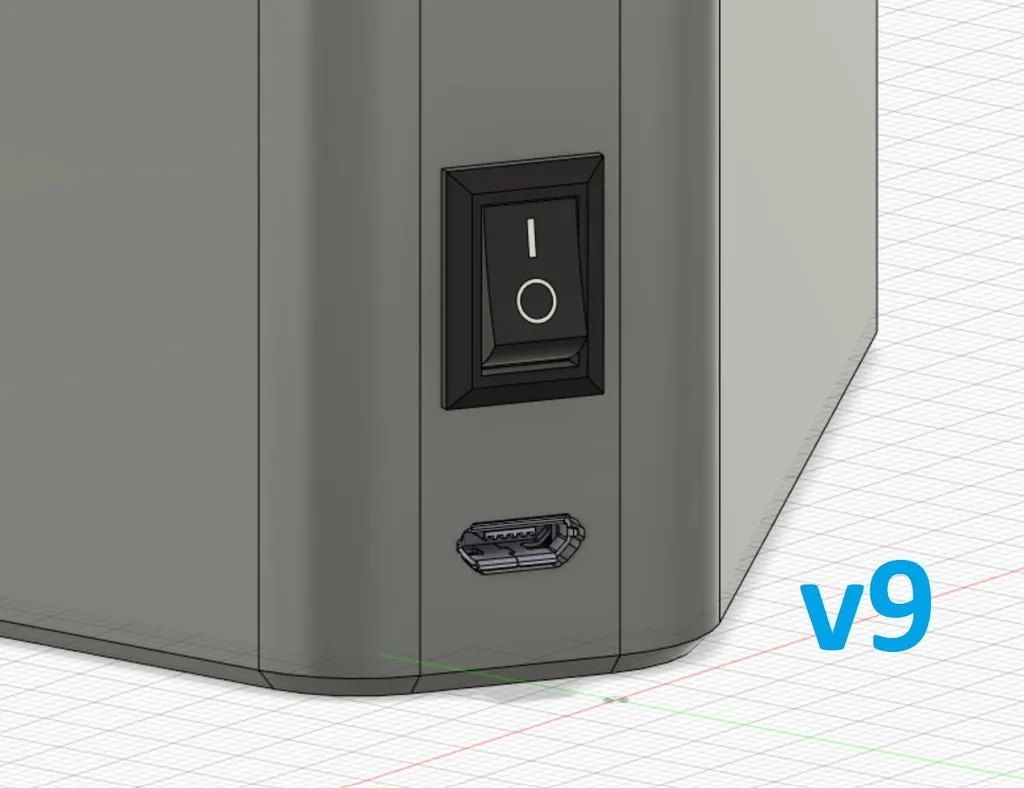 Tiêu đề Hộp Lithophane cong - Phiên bản Micro-USB Tóm tắt Remix H