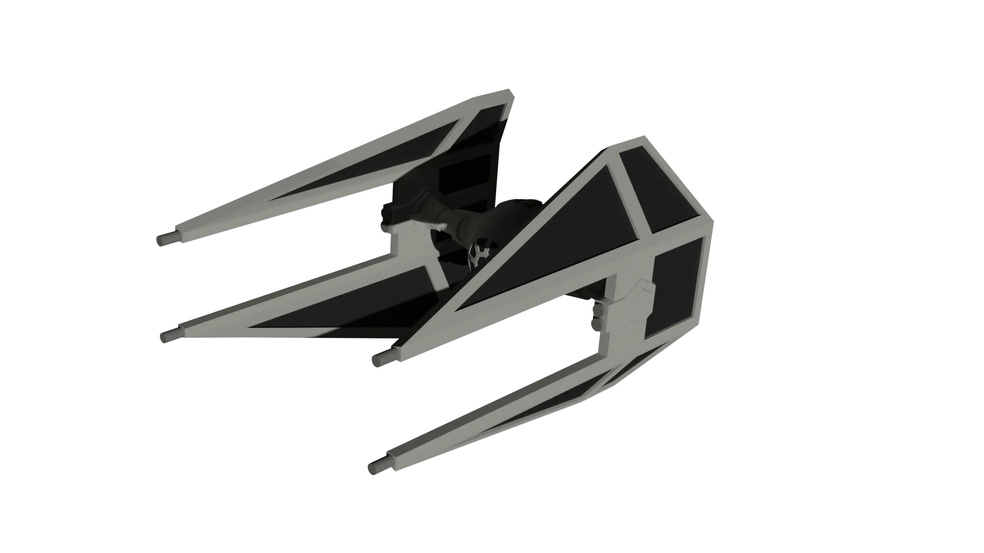 Tiêu đề Star Wars TIE Interceptor Tóm tắt TIEIN Interceptor tỷ lệ
