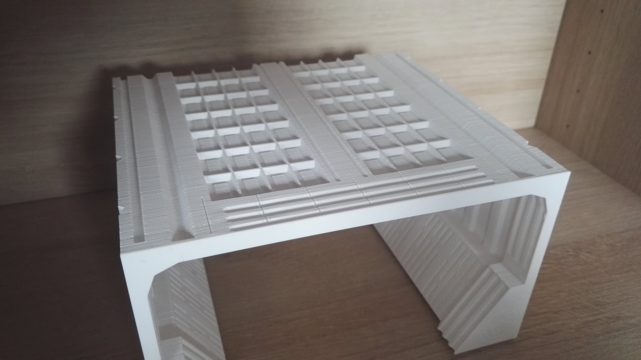 Tiêu đề Star Wars Hangar Kệ V2 Tóm tắt Kệ trưng bày nhỏ theo c