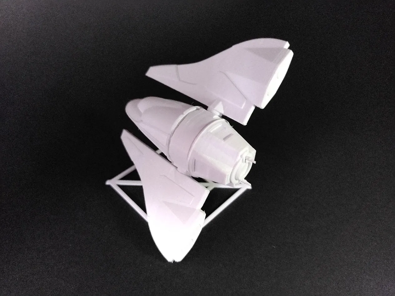 Star Wars Mandalorian Shuttle - Mô hình Tàu Vệ Binh (Clone Wars)