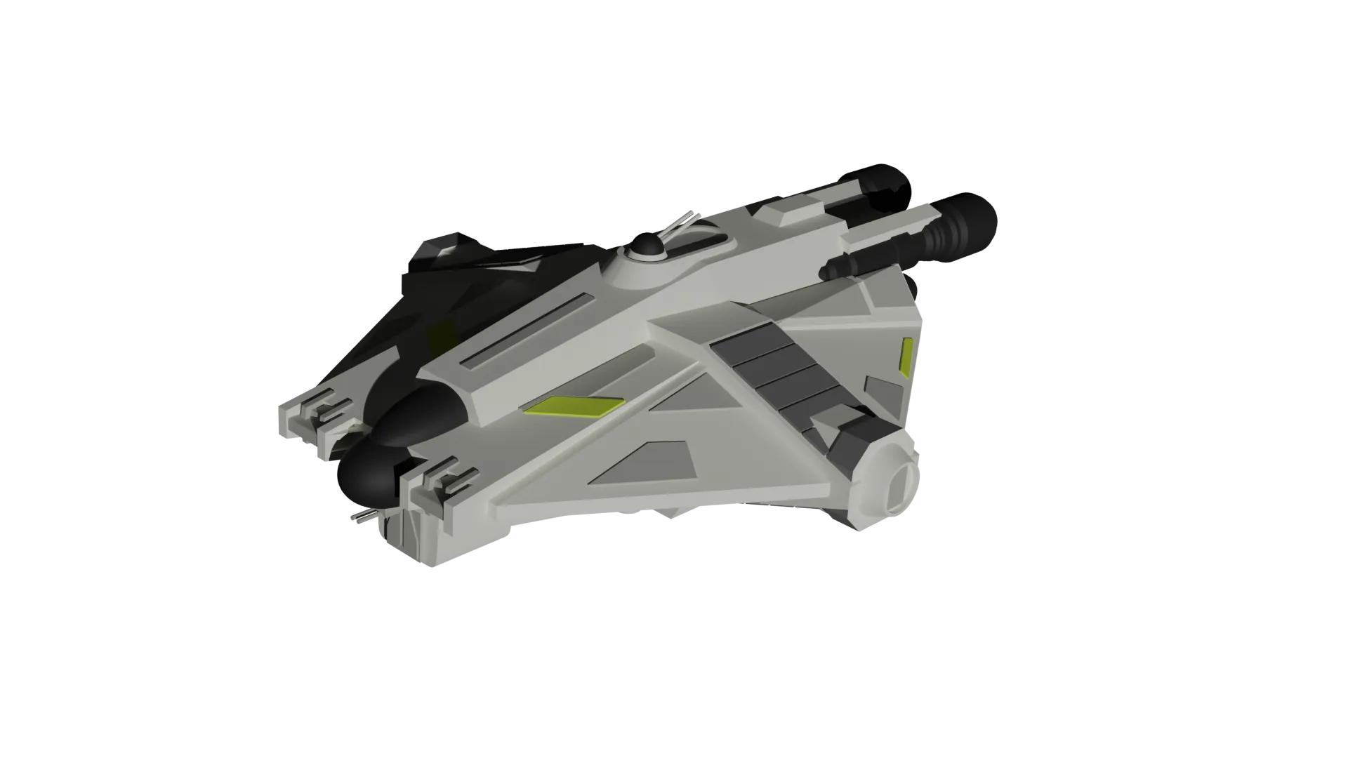 Tiêu đề Star Wars Ghost VCX 100 Tóm tắt Mô hình máy bay chở hàng