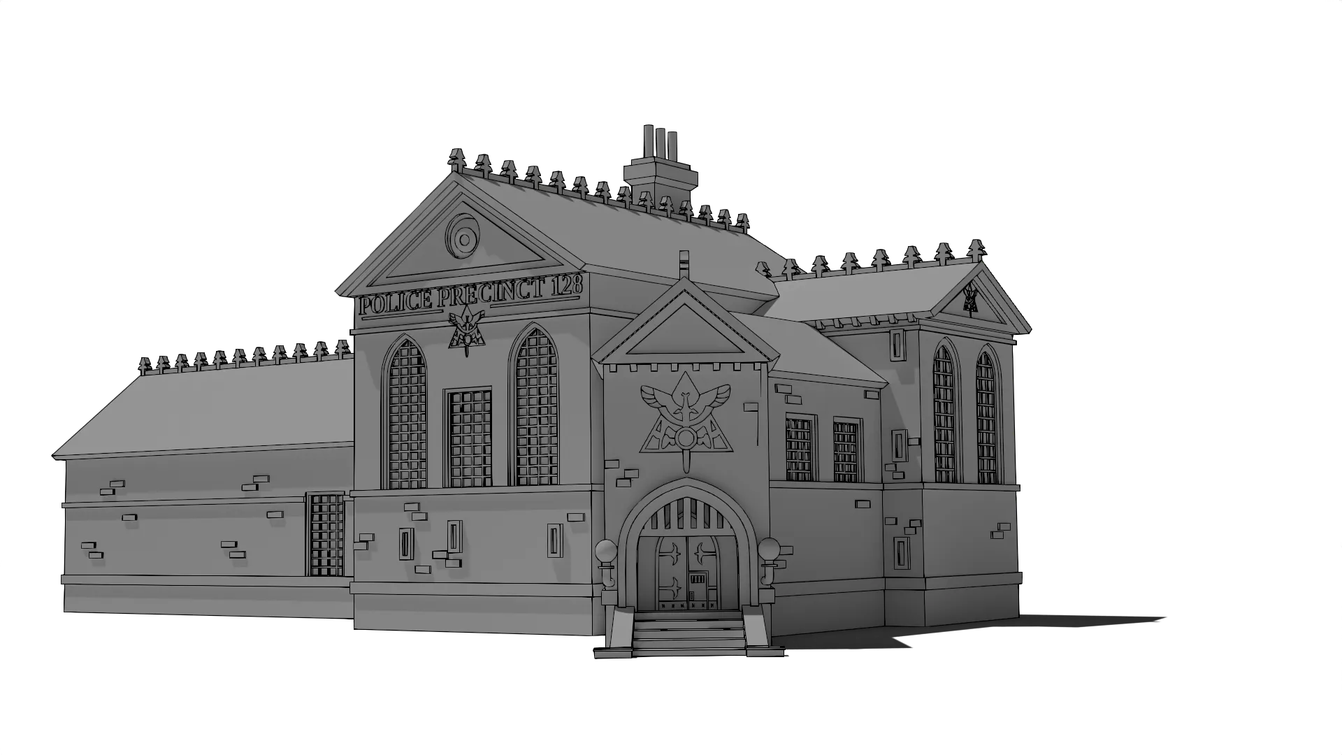 Tiêu đề Khu cảnh sát Owl House Tóm tắt Mô hình Khu cảnh sát Bo