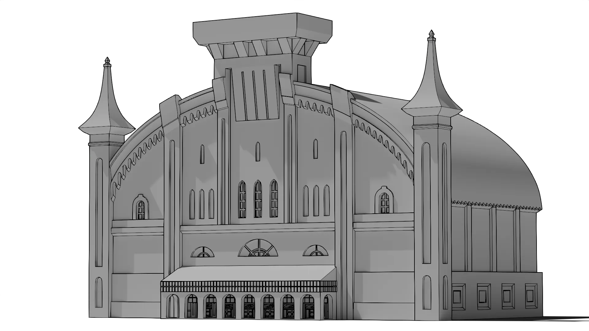 The Owl House Covention Hall