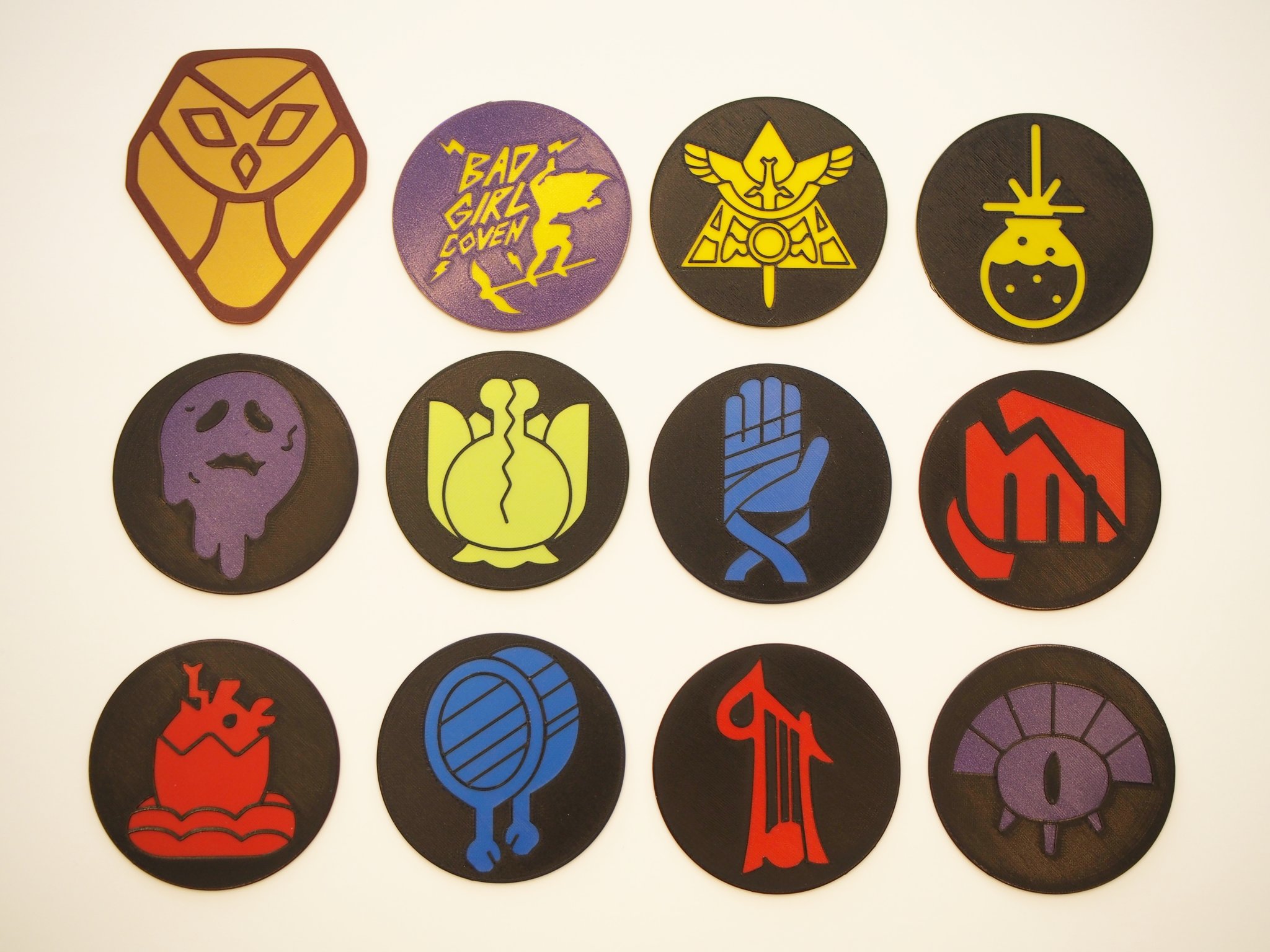 Tiêu đề The Owl House Coven Sigil Coaster Tóm tắt Tấm lót mô tả