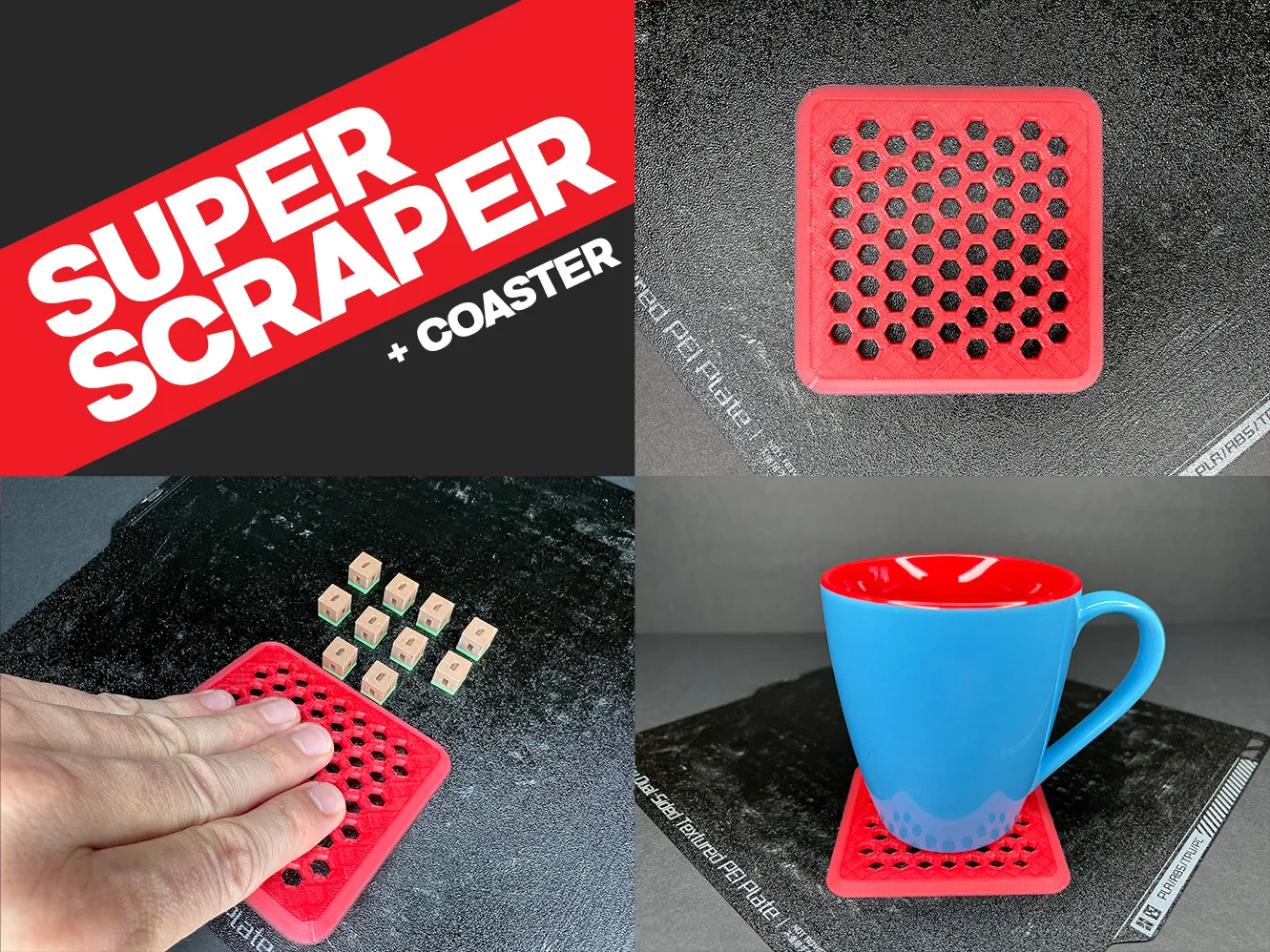 Super Scraper + Coaster