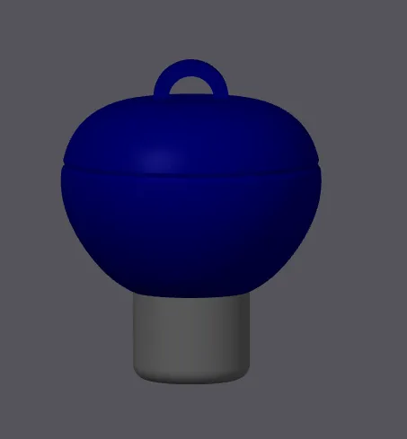 Tiêu đề Móc khóa ấm đun nước nướng BBQ 3D Weber Tổng hợp M