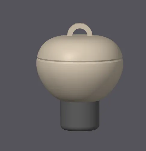 Tiêu đề Móc khóa ấm đun nước nướng BBQ 3D Weber Tổng hợp M