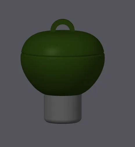 Tiêu đề Móc khóa ấm đun nước nướng BBQ 3D Weber Tổng hợp M