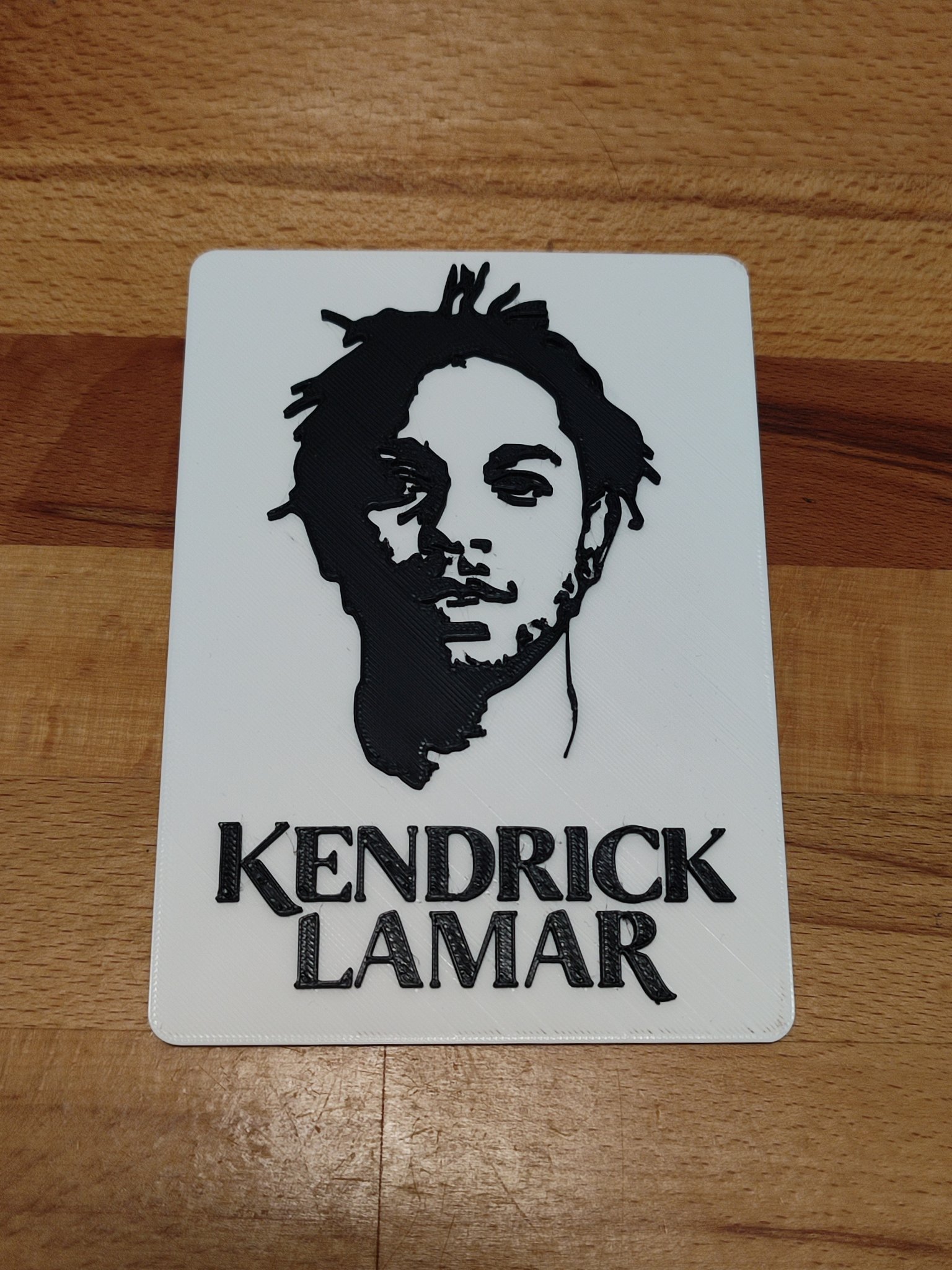 Tiêu đề Kendrick Lamar Portrait Wall Art Tóm tắt Nghệ thuật treo t