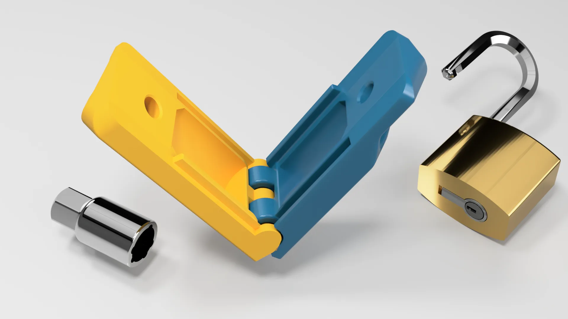 Hộp Bảo Mật Chìa Khóa Ốc Bánh Xe