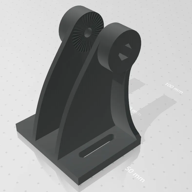 Lowrance/Simrad Heckgeber Halterung