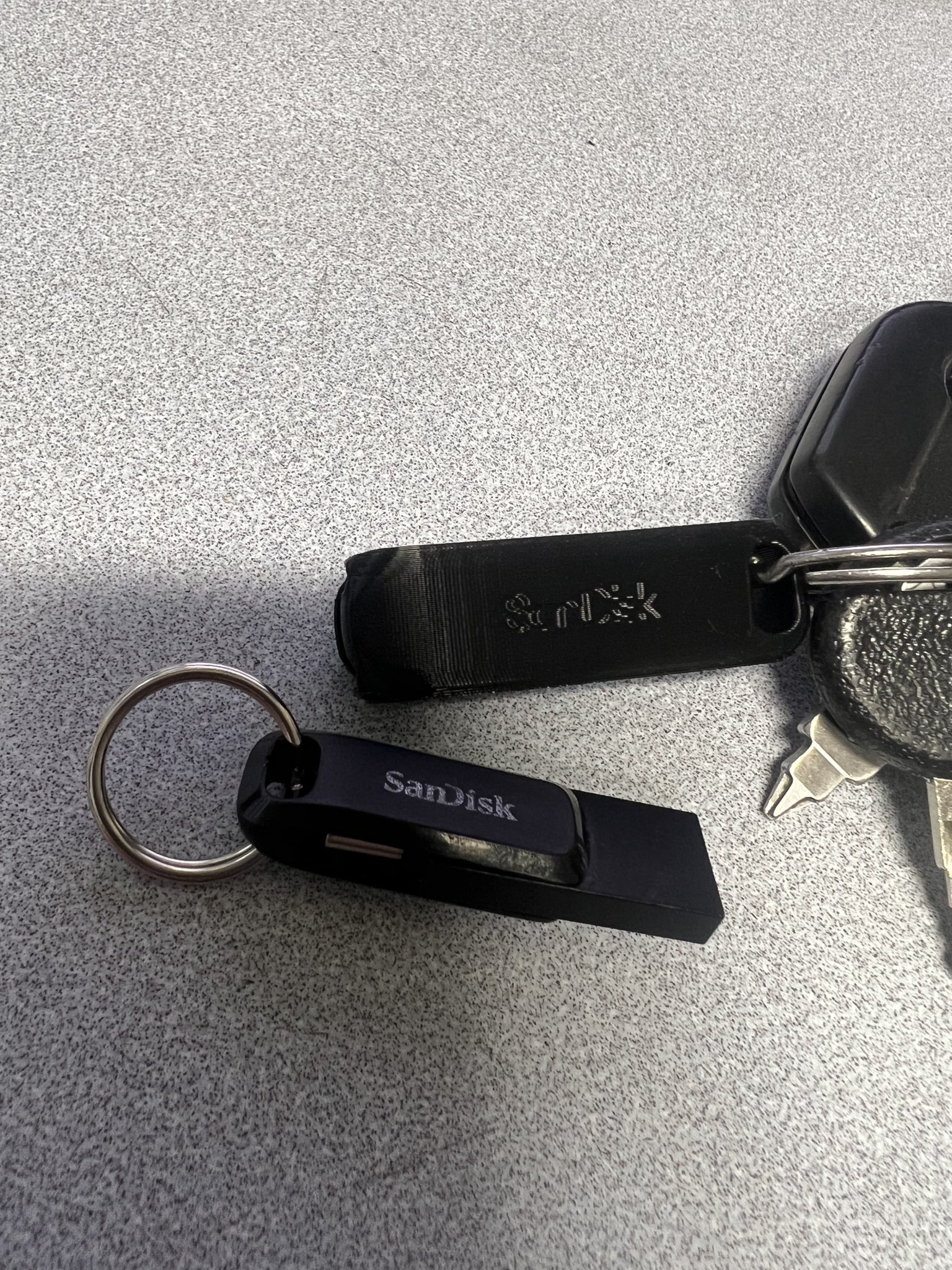 Vỏ TPU Móc Khóa Cho USB Sandisk Ultra Dual USB Go