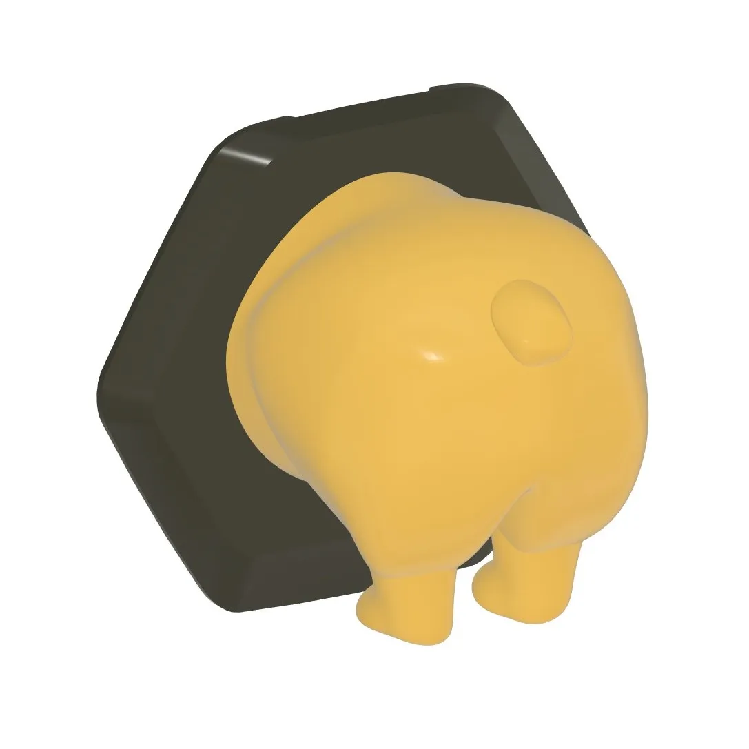 Tiêu đề Vỏ làm mát Corgi ATMOS Tổng hợp Vỏ tản nhiệt mông