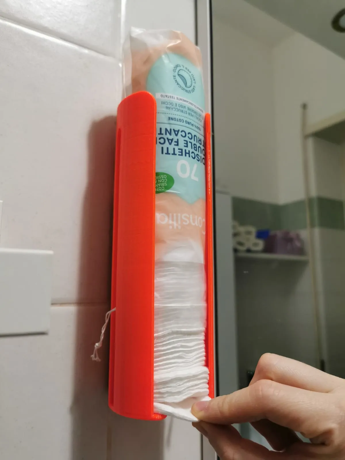 Dispenser dischetti struccanti