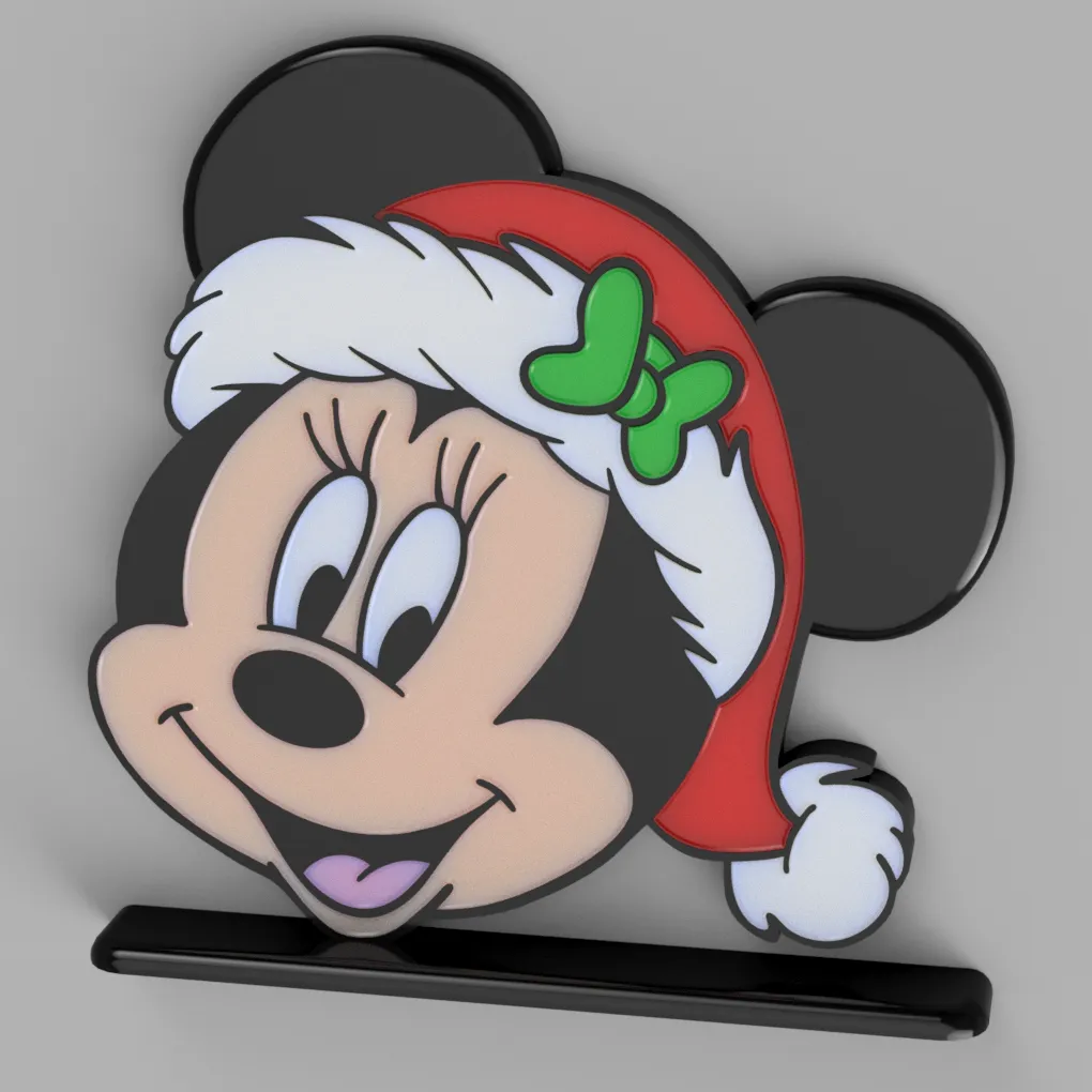 Tiêu đề Đồ trang trí cửa sổ Giáng sinh hình chuột Minnie Tóm