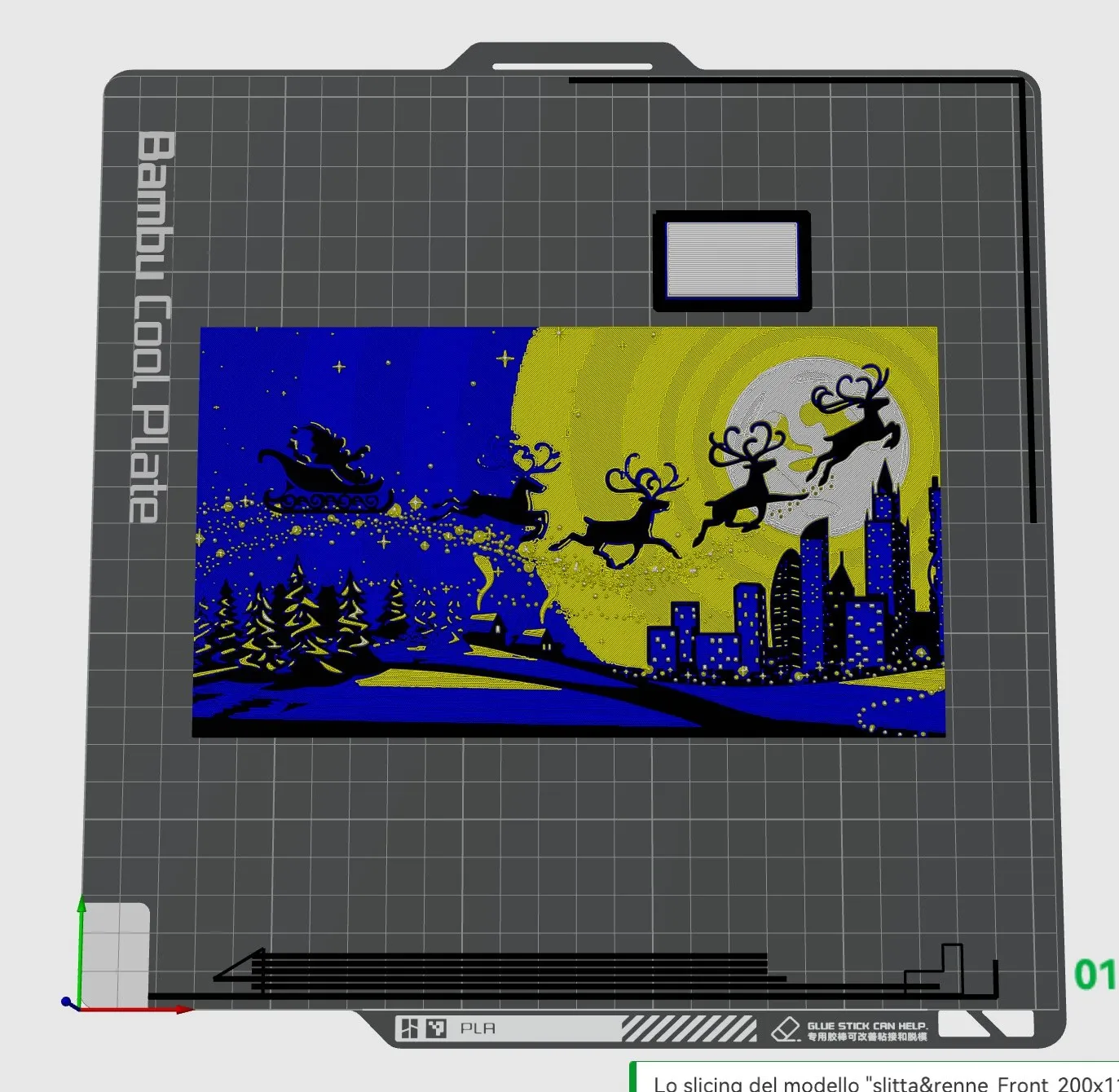 Santa Claus and Reindeer