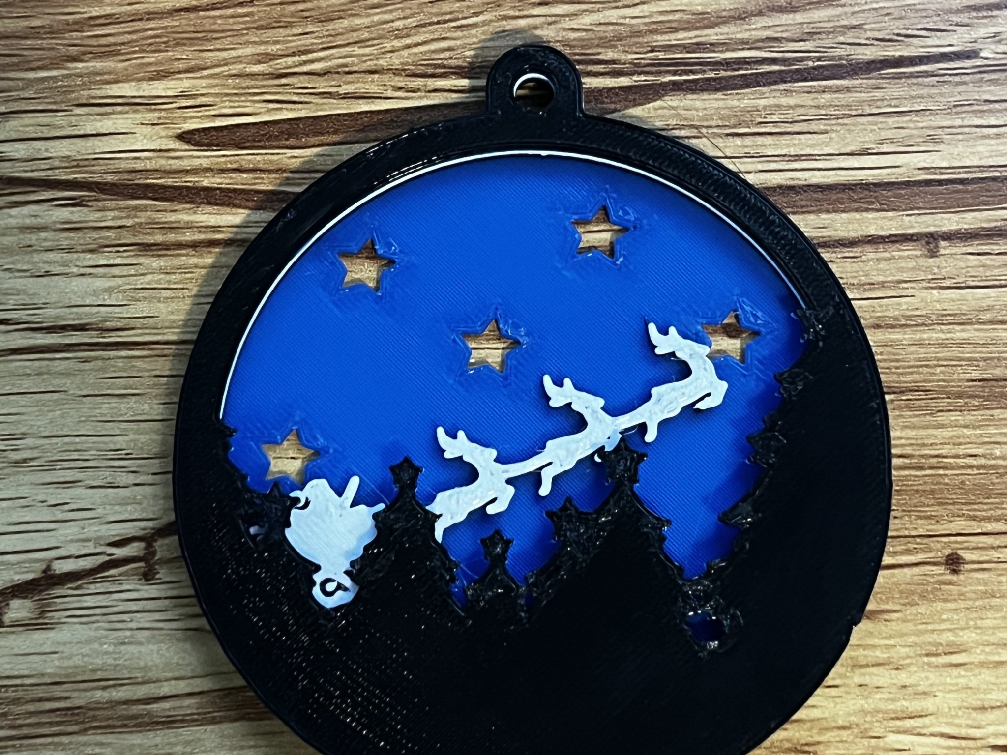 Móc Treo Trang Trí Hình Bóng Ông Già Noel