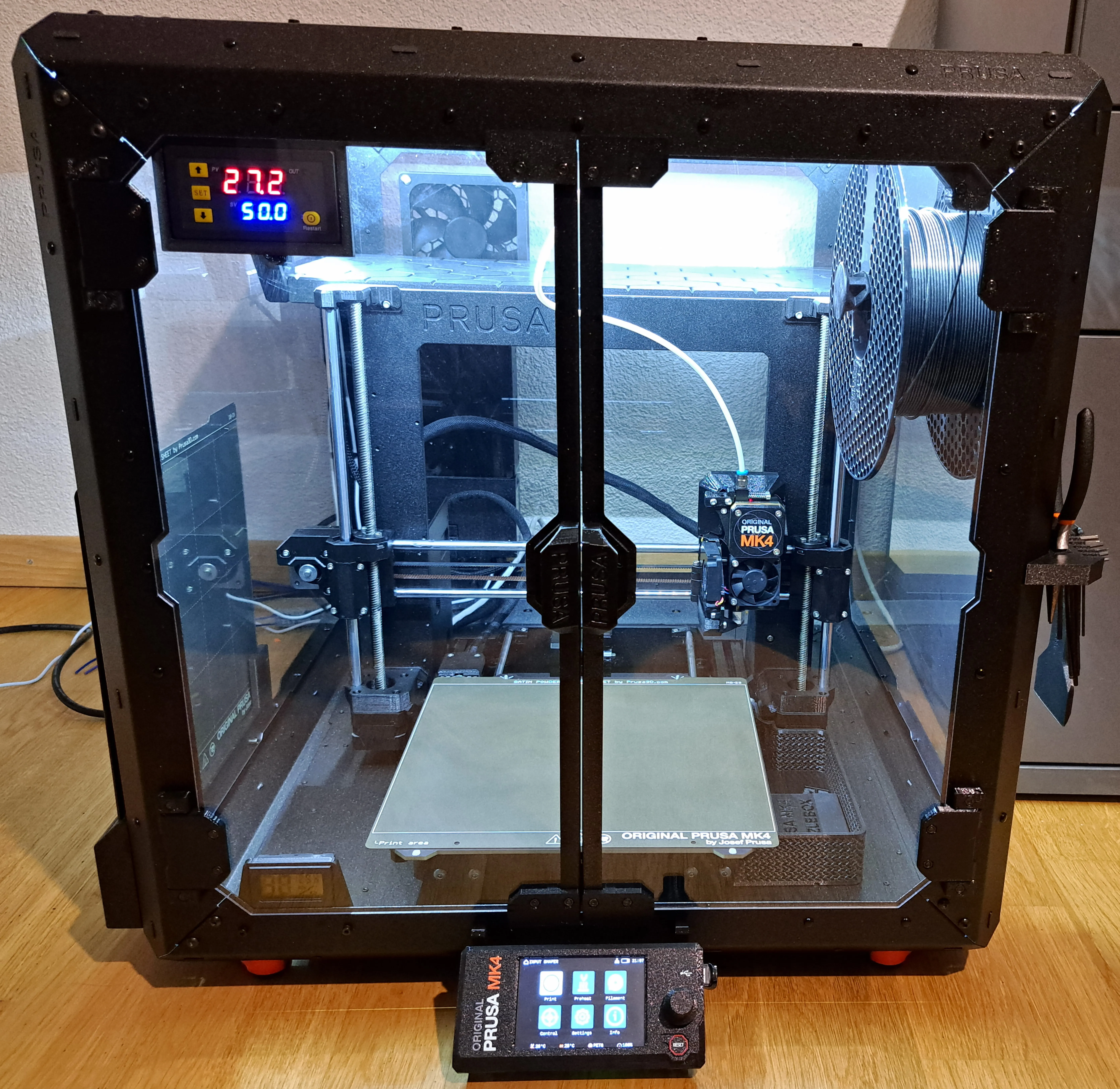 W3230 Thermostat - Giá đỡ Lồng ấp Prusa