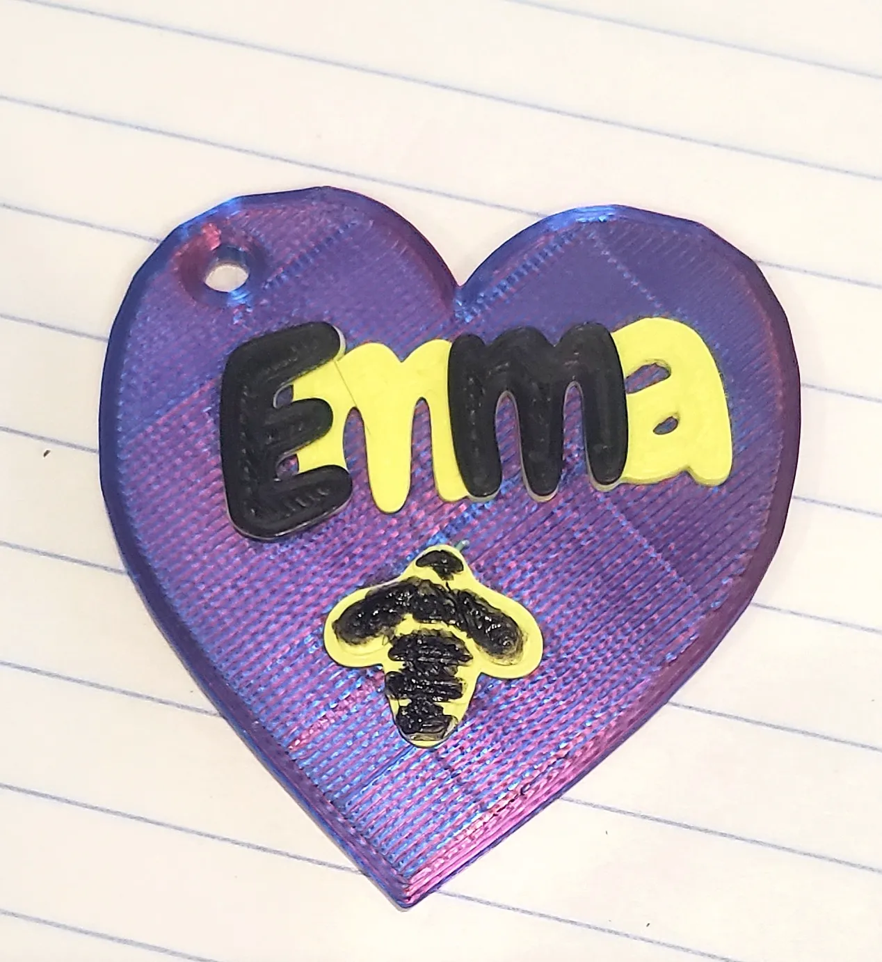 Name "Emma" Keychain