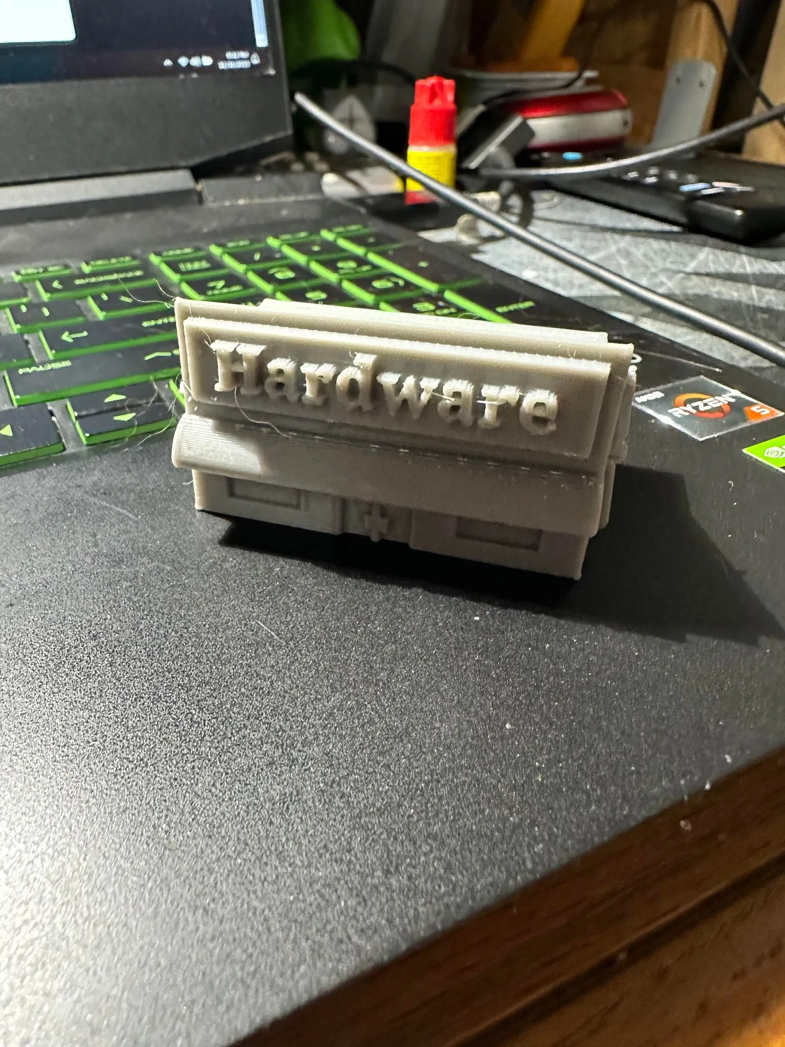 Hardware Store With Marquee