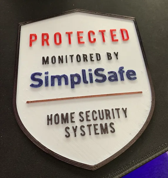 Bảng Hiệu An Ninh Simplisafe Sân Vườn