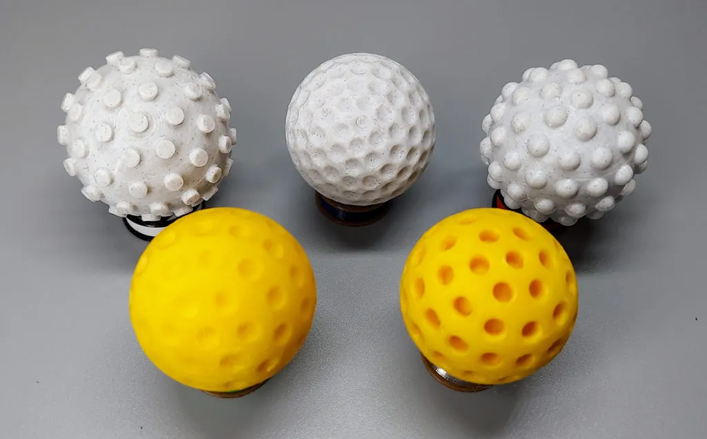 Textured Balls - Golf Ball Sized - 42.67mm