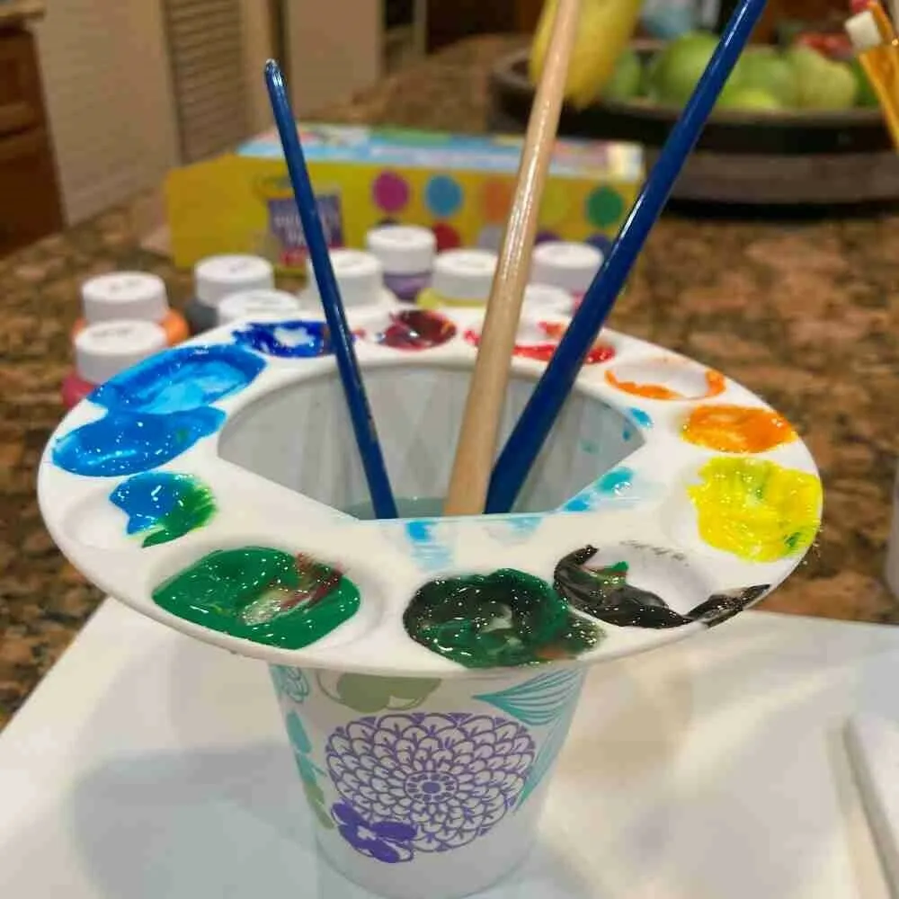 Tiêu đề CUP PAINT PALETTE -- EASY PRINT Tóm tắt Bảng màu sơn hoàn