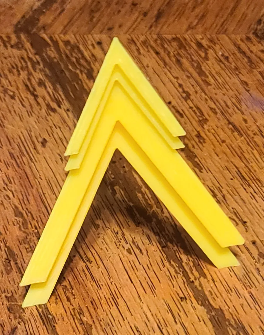 Painter Triangle (pyramid) quick print, stackable