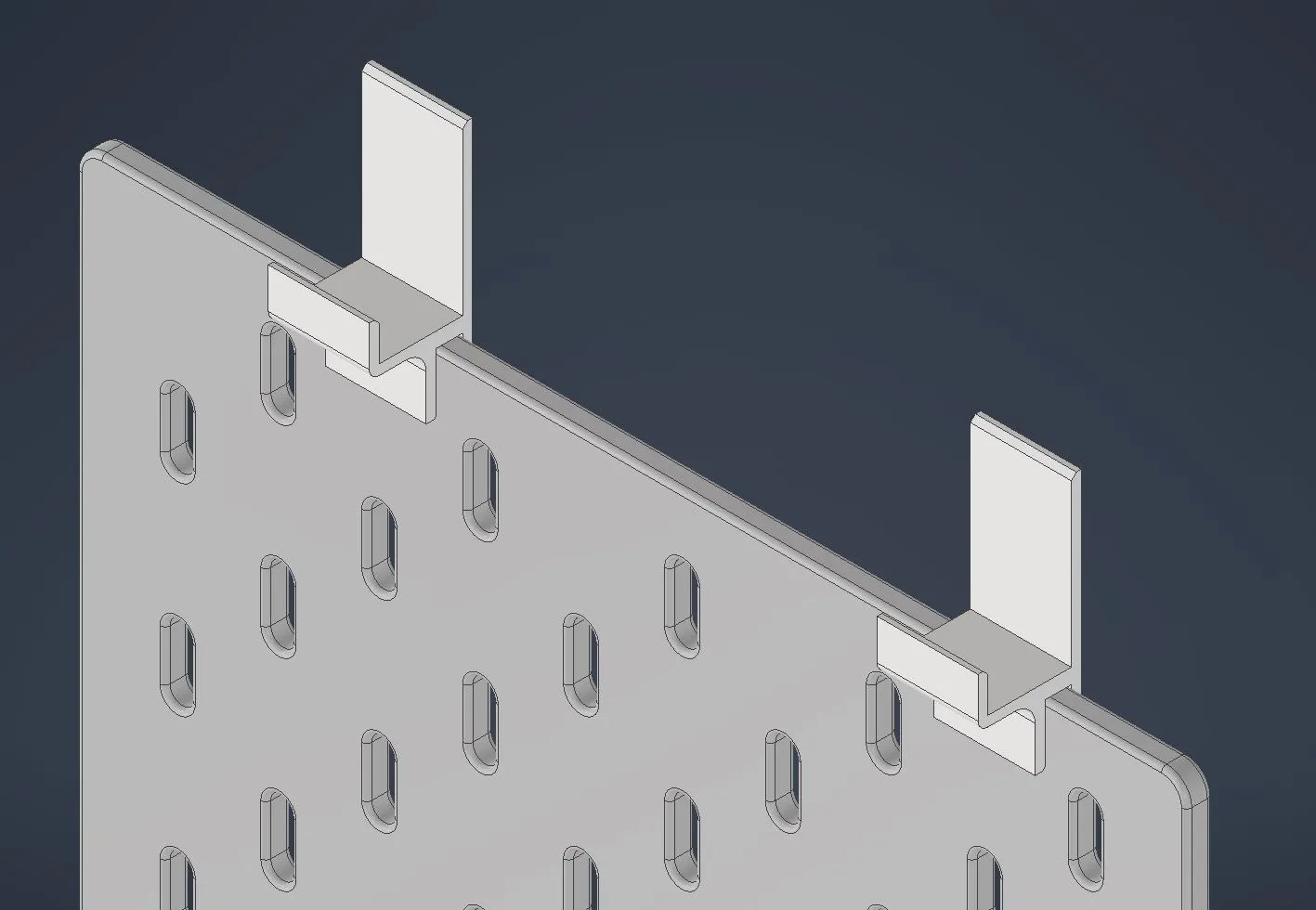 Tiêu đề Skadis Halterung Meterstab Giá đỡ thước gấp Skadis Tóm