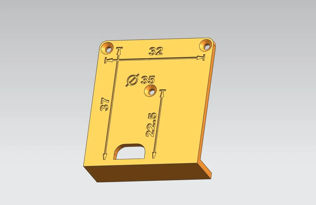 Borehole Locator for 35mm hinges