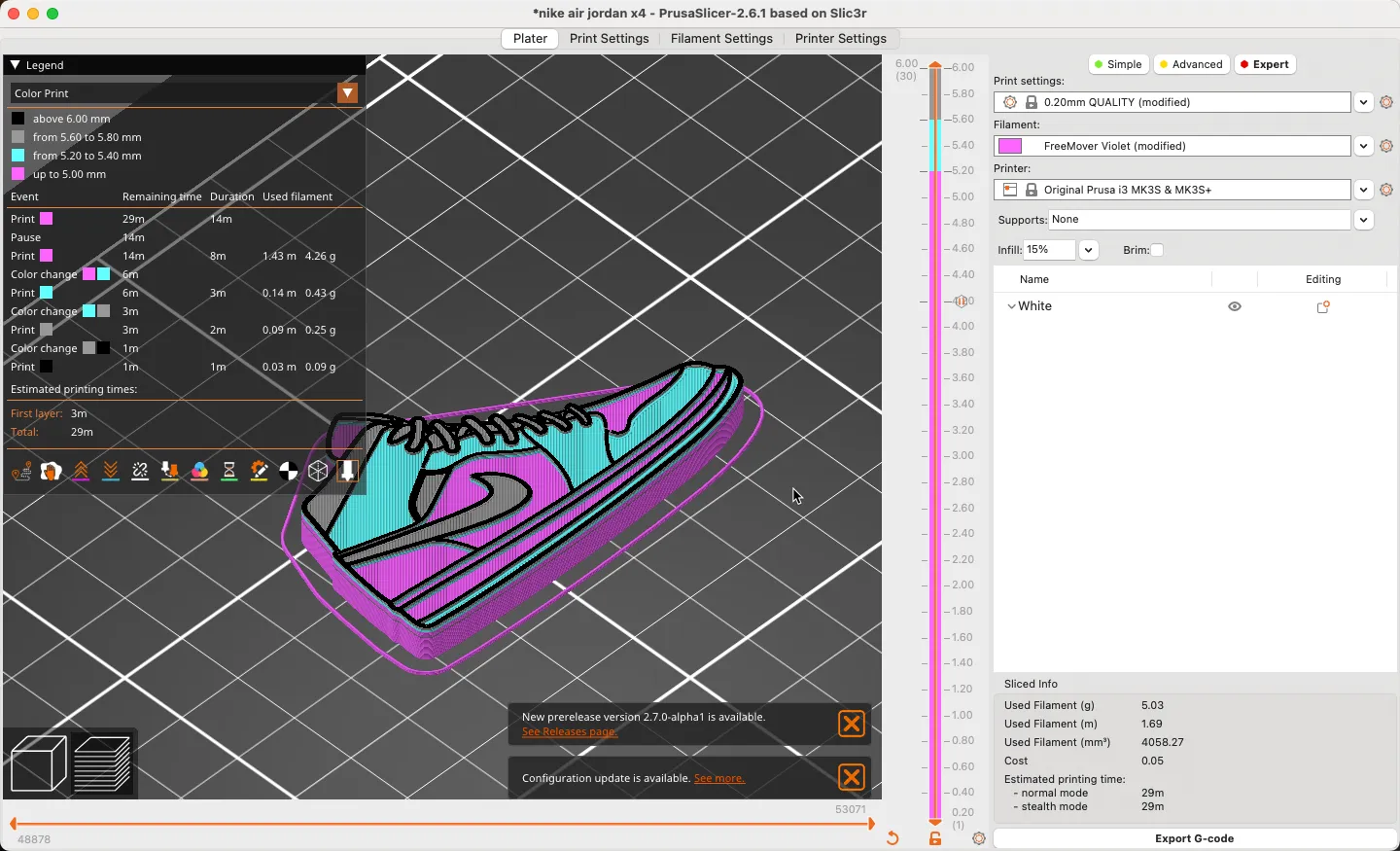 Nike Jordan Refrigerator Magnet Fridge