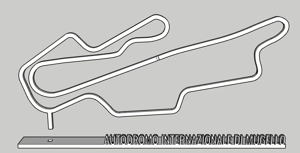 Đường đua Autodromo Internazionale di Mugello, Ý, từng là trường đua F1