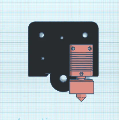 Tấm Lưng Đầu Nóng (Hot End) Cho Ender 3